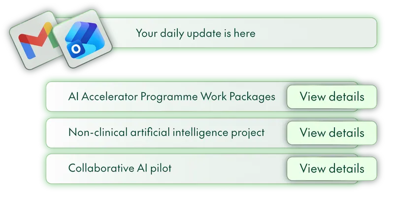 Never miss an opportunity